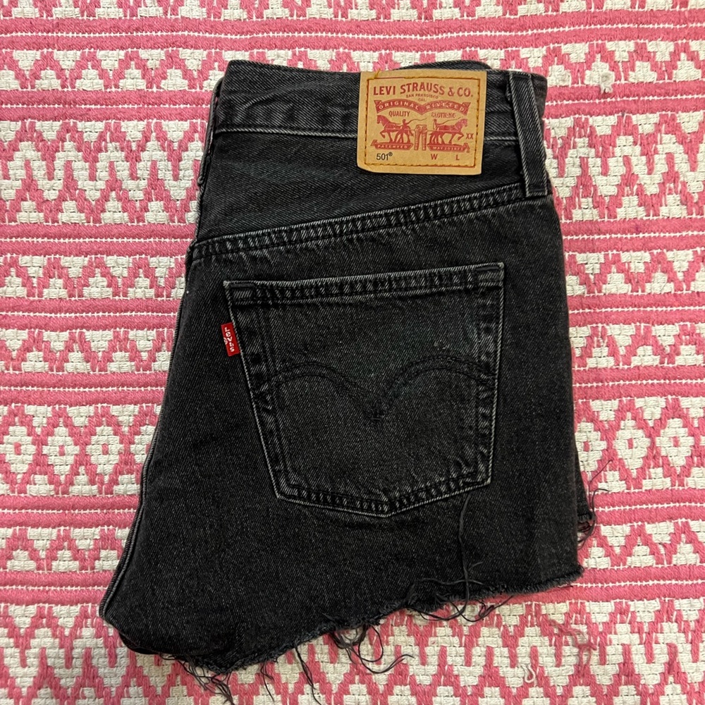 COPY - Levi’s Black Denim Shorts
